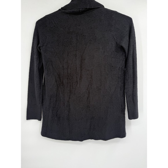 Barefoot Dreams Black Cardigan Size XL Cozychic Lite Sweater Open Front - Picture 7 of 7